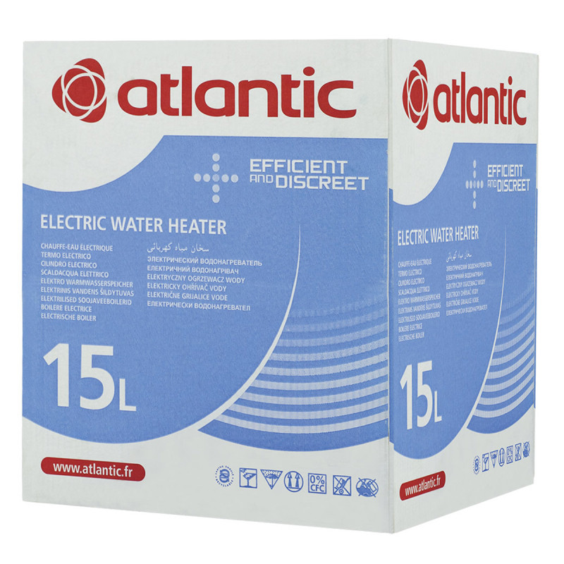 Atlantic Водонагрівач (бойлер) електричний OPro Compact PC 15 RB (1600W) 15 літрів (821453)