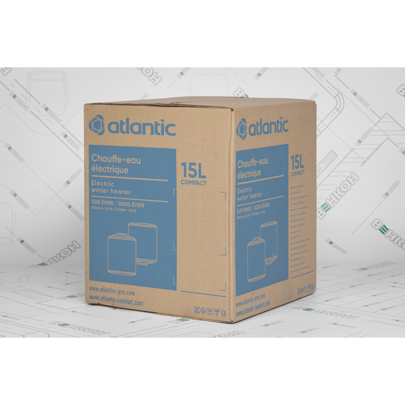 Бойлер Atlantic OPro Compact PC 15 RB (1600W) (821453)