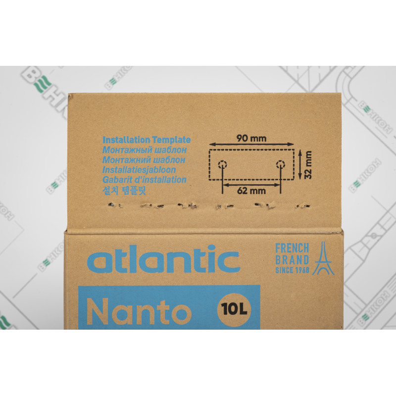 Бойлер Atlantic Nanto SWH 10A M-N1 2000W (821515)