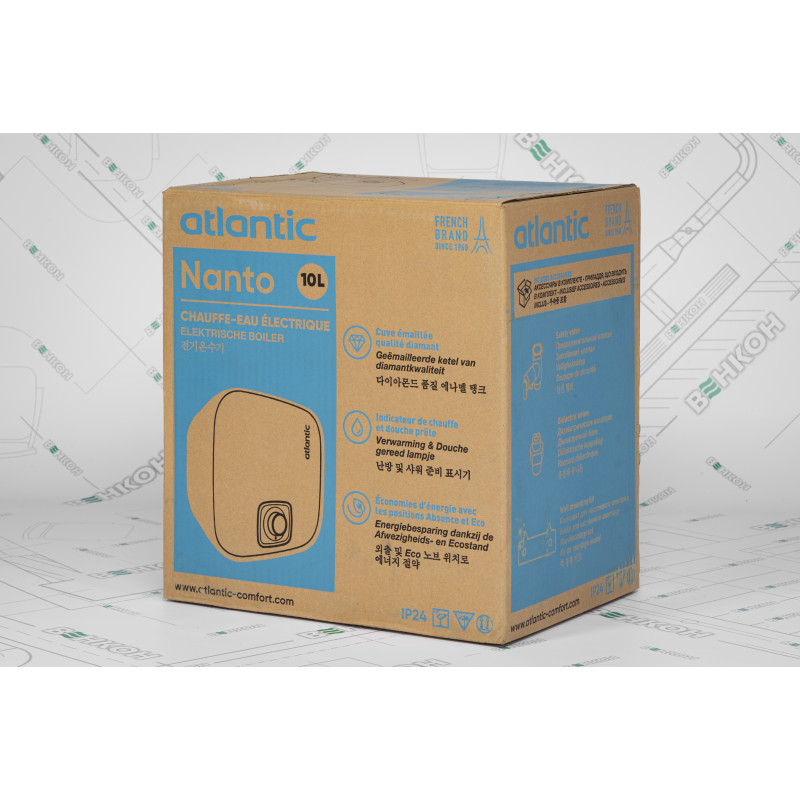 Бойлер Atlantic Nanto SWH 10U M-N1 2000W (821516)