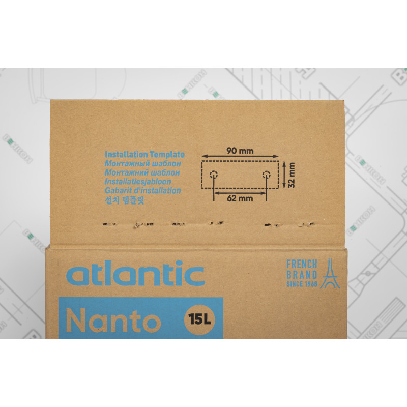 Бойлер Atlantic Nanto SWH 15A M-N1 2000W (821517)
