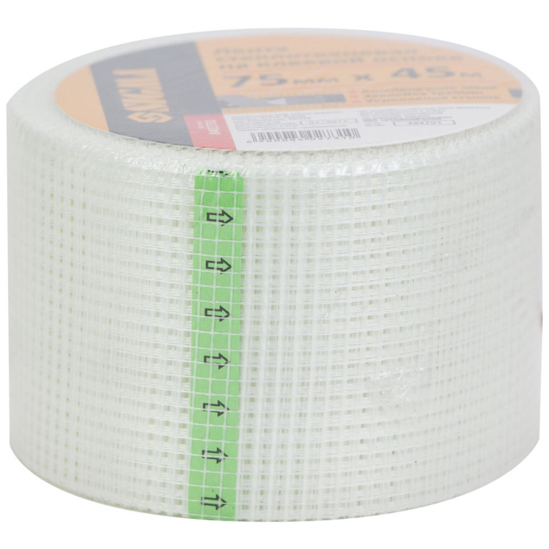 SIGMA Стрічка склотканинна на клейовій основі 75мм×45м (8402731) (24 шт)