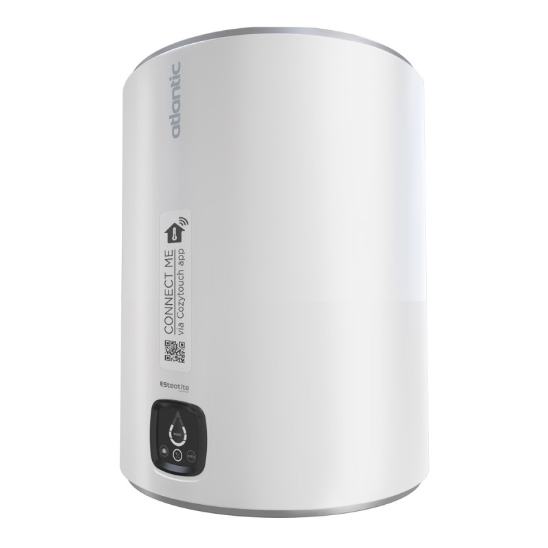 Atlantic Водонагрівач (бойлер) електричний Steatite Genius WI-FI VM 050 D400S-3E-CW 80 літрів (841331)