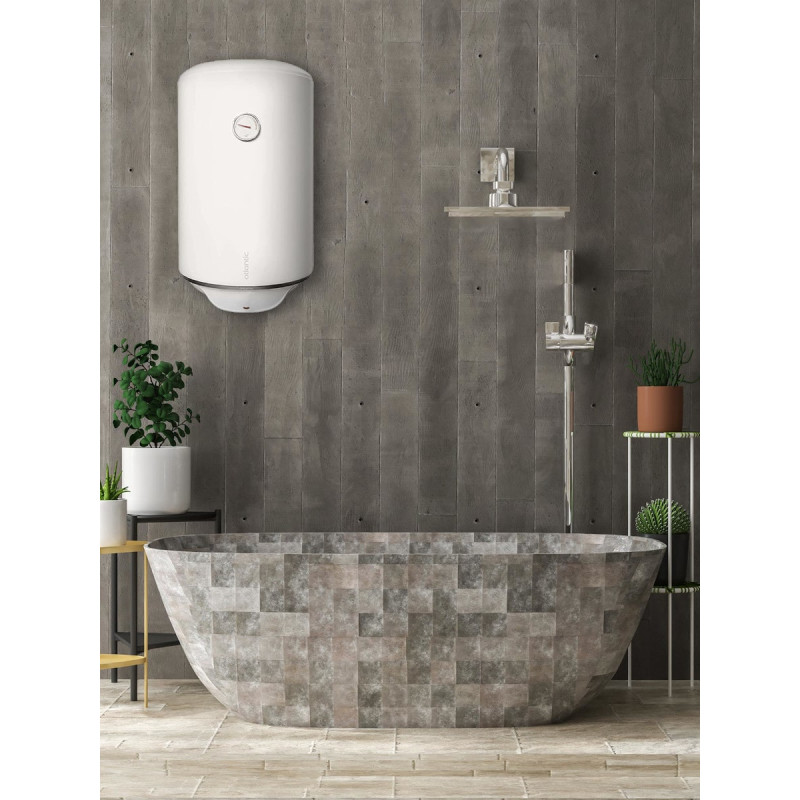 Atlantic Водонагрівач (бойлер) електричний Steatite Ego Slim 50 (1500W) 80 літрів (841346)