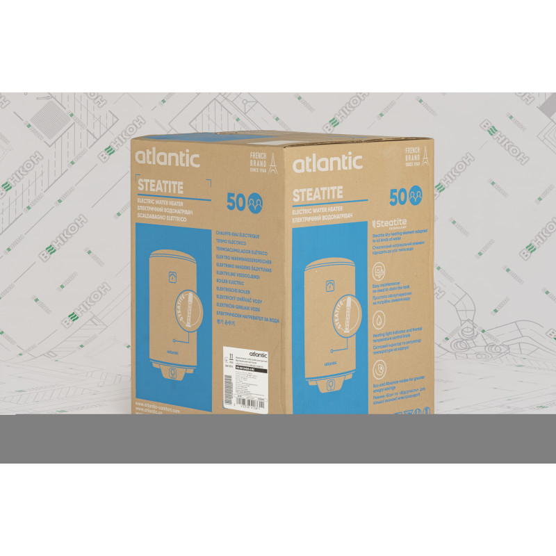 Бойлер Atlantic Steatite Elite VM 050 D400S-2-BC (1500W) (841361)