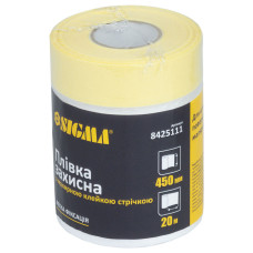 SIGMA Плівка захисна з малярною стрічкою 450мм×20м (8425111)