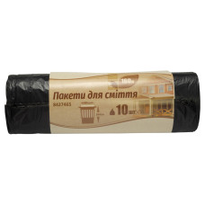 Grad Пакети для сміття 160л/10шт чорні (8427465)