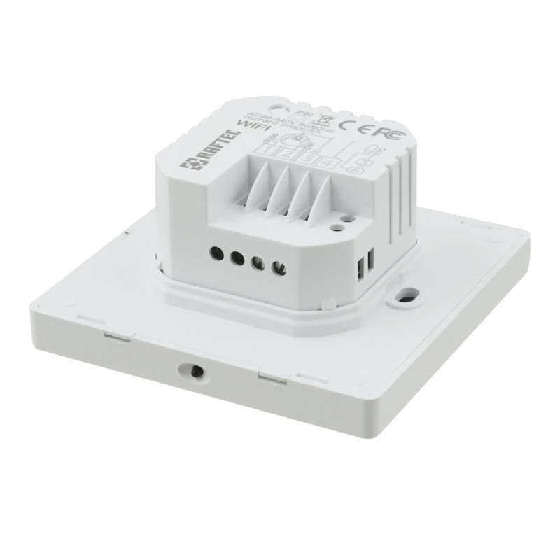 Raftec Цифровий терморегулятор для теплої підлоги WiFI (WHITE) R608W