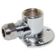 Albertoni (G02545) Коліно настінне для сантехприладів Ø10 х 1/2″ В (425/1)