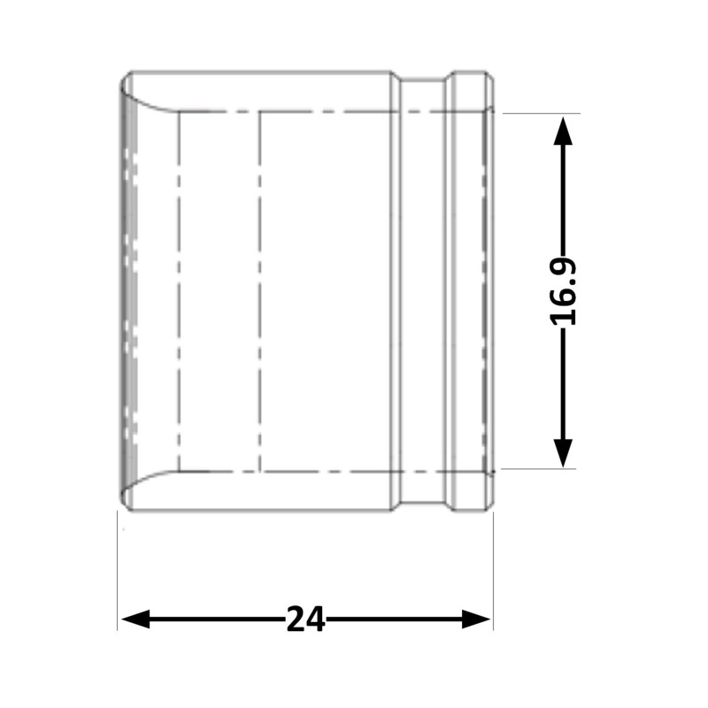 Гільза натяжна Icma №1031 d16x2,2 851031BO08 SD00053854