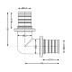 Кут натяжний Icma №1035 d25х3,5 851035GX05 SD00053880