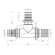 Трійник натяжний Icma №1039 d25х25х20 851039GXGXGW05 SD00053907