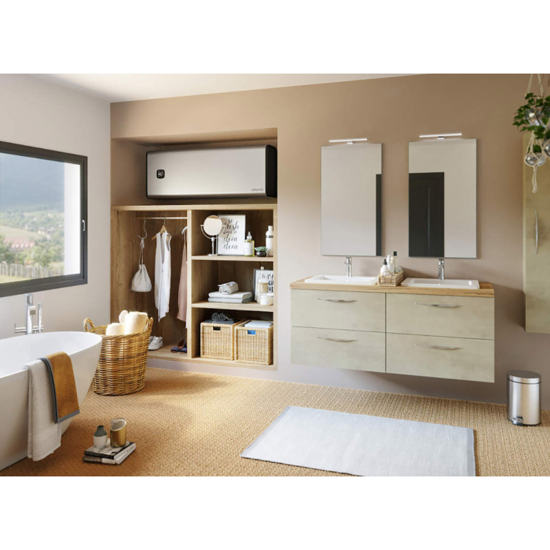 Atlantic Бойлер Vertigo Steatite WI-FI 100 ES-MP0802F220-S WD (2250W) silver 80 л. (851338)