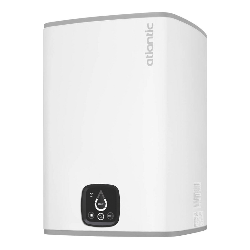 Atlantic Водонагреватель бытовой электрическийSteatite Cube WI-FI ES-VM 75 S4 C2 WD (2400W) white 75 літрів (851339)