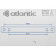 Atlantic Бойлер Steatite Cube WI-FI ES-VM 75 S4 C2 WD (2400W) silver 75 літрів (851340)