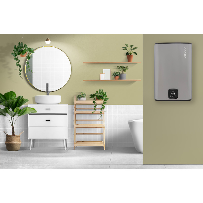 Atlantic Бойлер Steatite Cube WI-FI ES-VM 75 S4 C2 WD (2400W) silver 75 літрів (851340)
