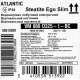 Atlantic Водонагрівач (бойлер) електричний Steatite Ego Slim 80 (1500W) 80 літрів (851392)