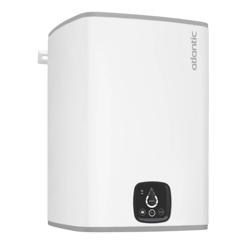 Бойлер Atlantic 75 л Steatite Cube WI-FI, 2,4 кВт, ES-VM 75 S4 C2 WD white (851339)