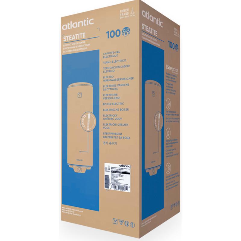 Бойлер Atlantic Steatite Elite VM 100 D400S-2-BC (1500W) (861376)
