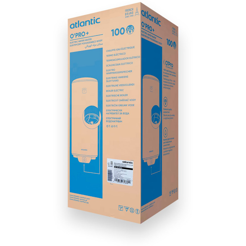 Бойлер Atlantic Opro+ VM 100 D400S (2000W) (861389)