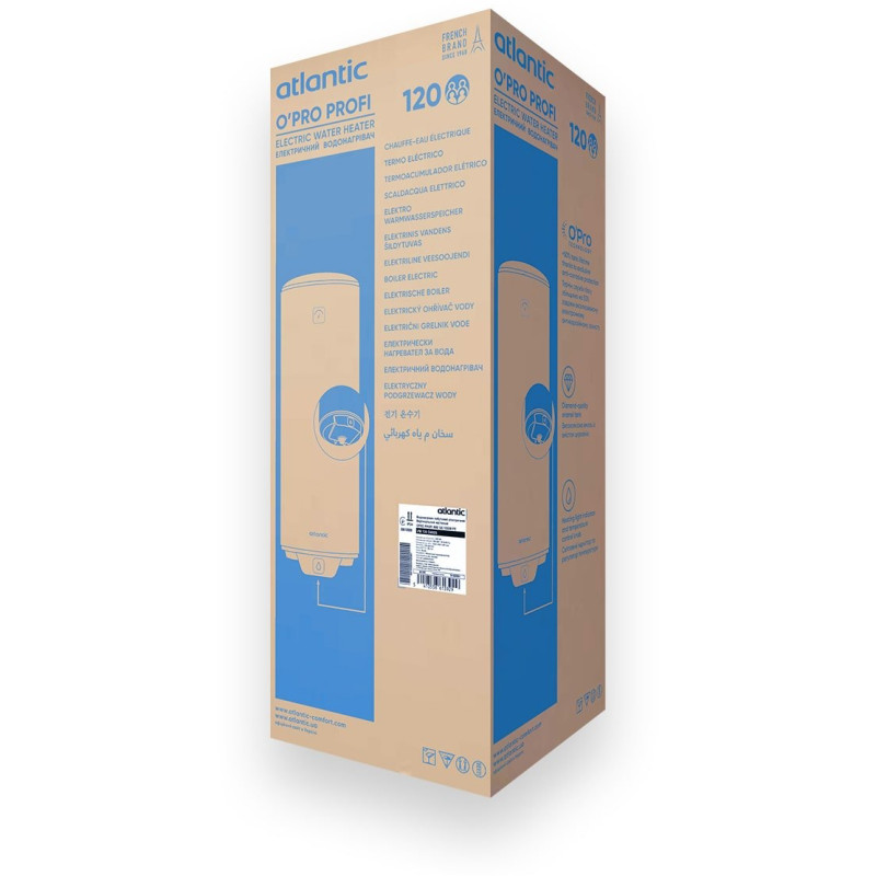Бойлер Atlantic Opro Profi VM 120 D400S (1500W) (861392)