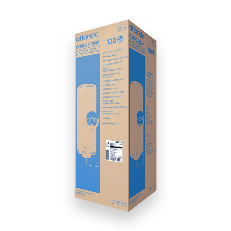 Atlantic Водонагрівач (бойлер) електричний 120 л.Opro Profi VM 120 D400S (1500W) (861392)