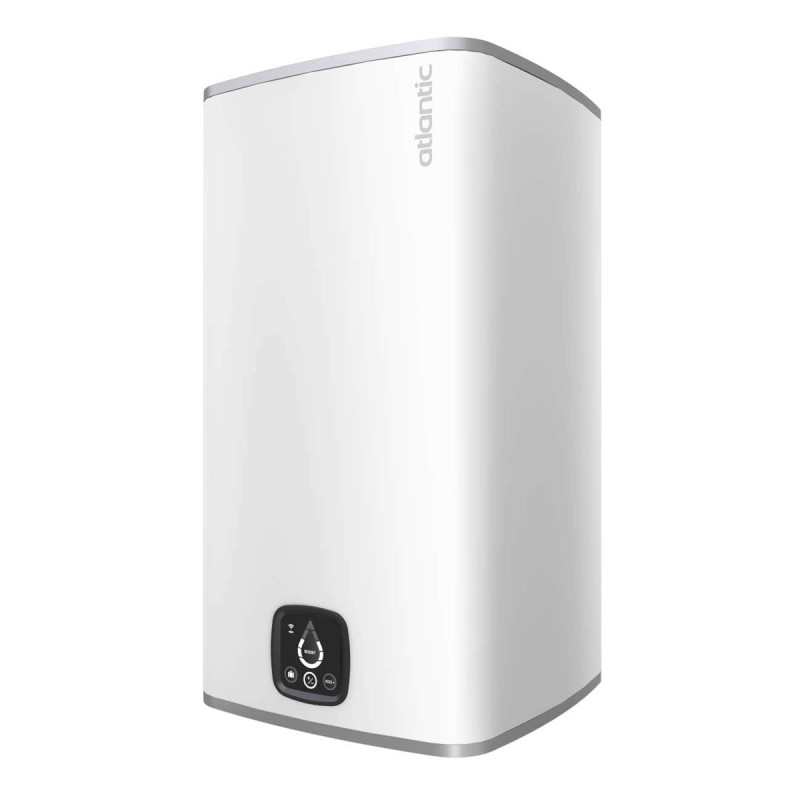 Бойлер Atlantic 100 л Steatite Cube WI-FI, 2,4 кВт, ES-VM 100 S4 C2 WD white (861339)