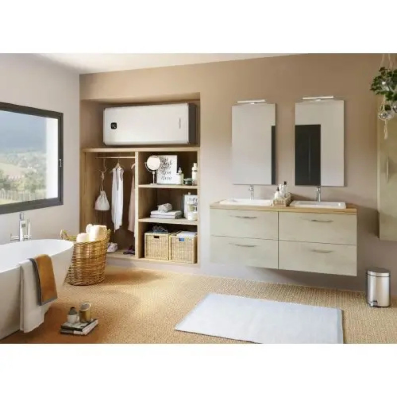 Бойлер Atlantic Vertigo Steatite WI-FI 120, 2,25 кВт, побутовий ES-MP1002F250 white (864052)