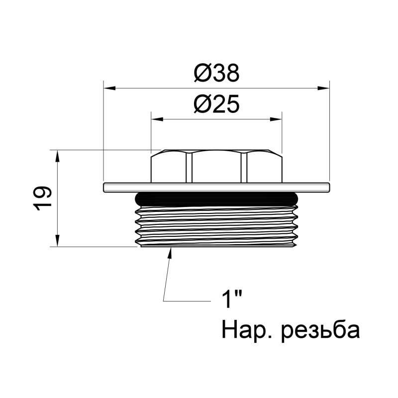 Заглушка Icma 1