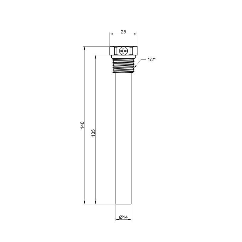 Icma Штуцер 1/2