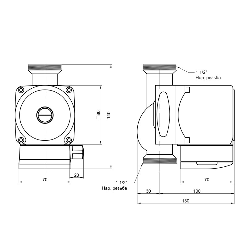 Icma Насос Grundfos 25/40 №P320 (88P3200153)