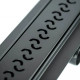 Capricorn Решітка для душового каналу ARCO BLACK 1000 мм (9-2993-000-00-35-10)
