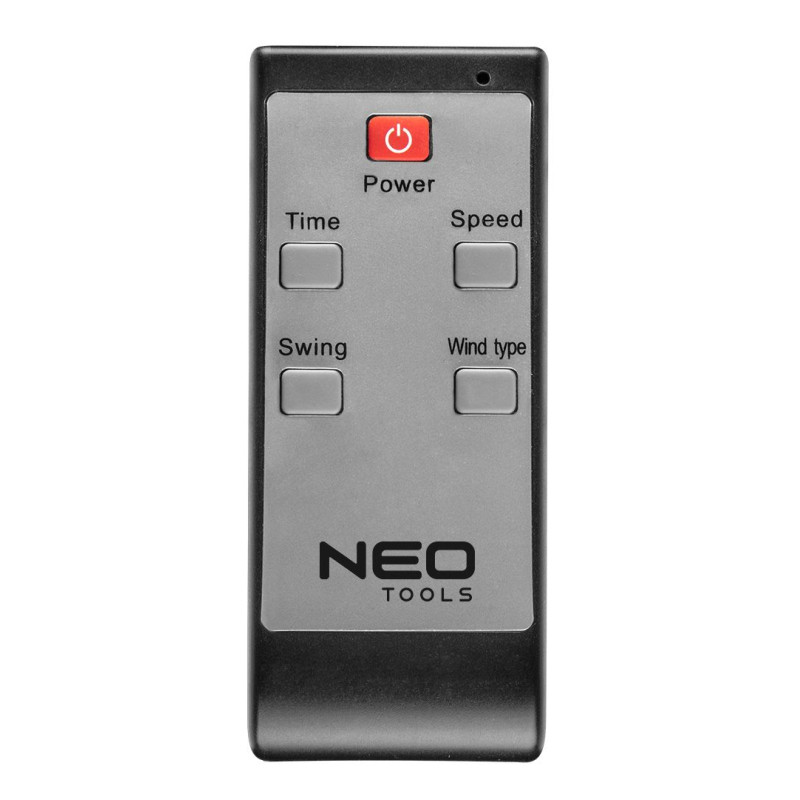 Neo Tools Вентилятор підлоговий, професійний, 80 Вт, діаметр 40 см, 3 швидкості, двигун мідь 100%, пульт (90-004)