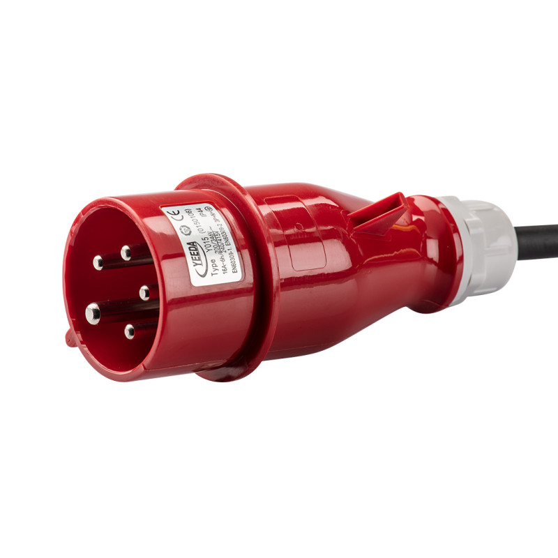 Neo Tools Теплова гармата електрична, 5кВт, 100м кв, 366м куб/год, 380В, нагрів. елемент - нерж. сталь, IPX4, чорний (90-069)