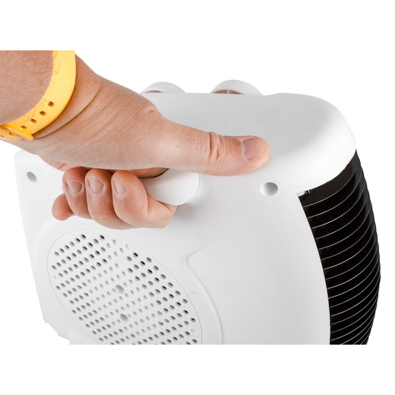 Тепловентилятор електричний Neo Tools, 2кВт, термостат, білий, 1.18кг (90-117)