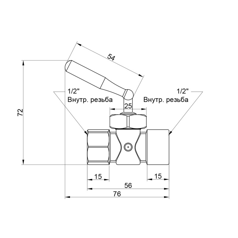 Icma Кран 1/2
