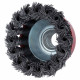 SIGMA Щітка дротяна чашоподібна Ø65мм М14×2мм (сталева кручена) (9026061)