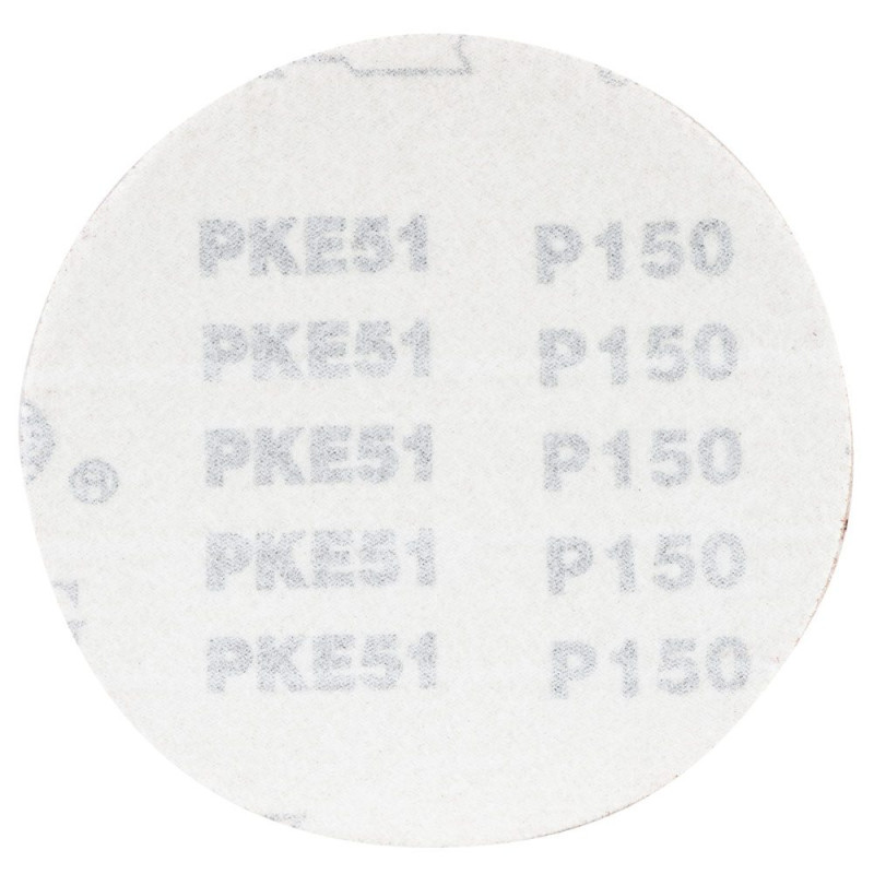SIGMA Шліфувальний круг без отворів Ø125мм P150 (10шт) (9121131)