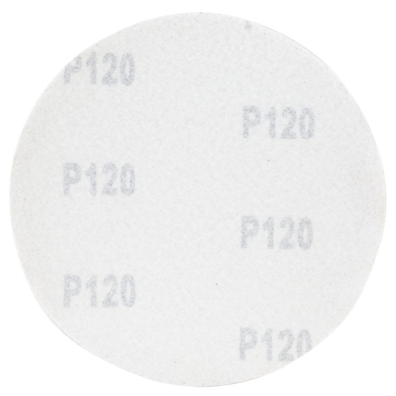 SIGMA Шліфувальний круг без отворів Ø150мм P120 (10шт) (9121371)