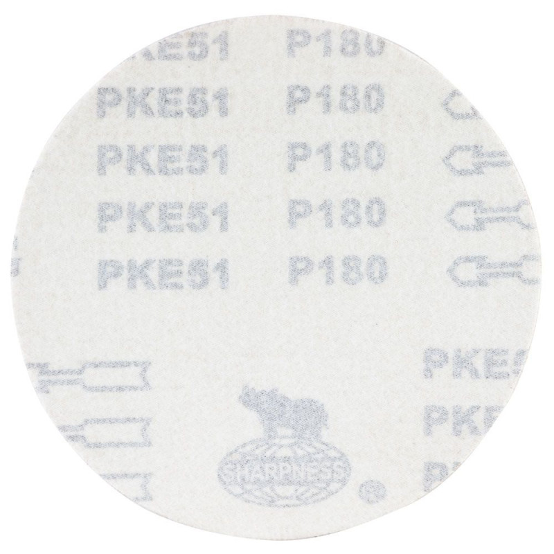 SIGMA Шліфувальний круг без отворів Ø150мм P180 (10шт) (9121391)