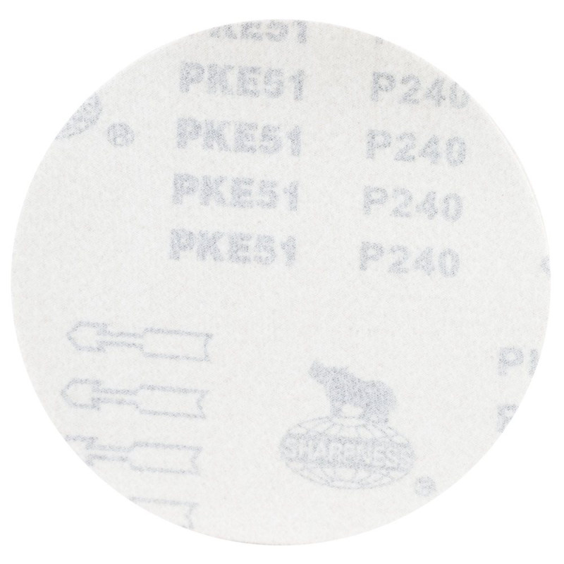 SIGMA Шліфувальний круг без отворів Ø150мм P240 (10шт) (9121411)