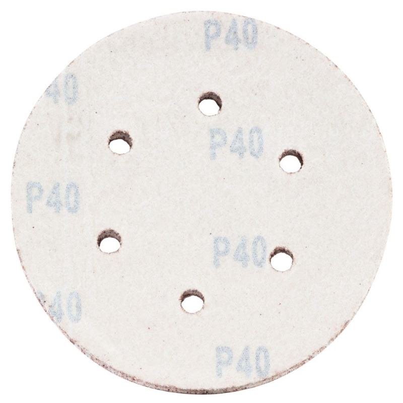 SIGMA Шліфувальний круг 6 отворів Ø150мм P40 (10шт) (9122231)