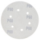 SIGMA Шліфувальний круг 6 отворів Ø150мм P60 (10шт) (9122241)