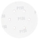 SIGMA Шліфувальний круг 6 отворів Ø150мм P150 (10шт) (9122281)