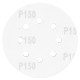 SIGMA Шліфувальний круг 8 отворів Ø125мм P150 (10шт) (9122681)