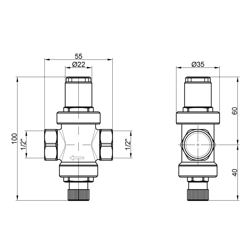 Icma Редуктор 1/2