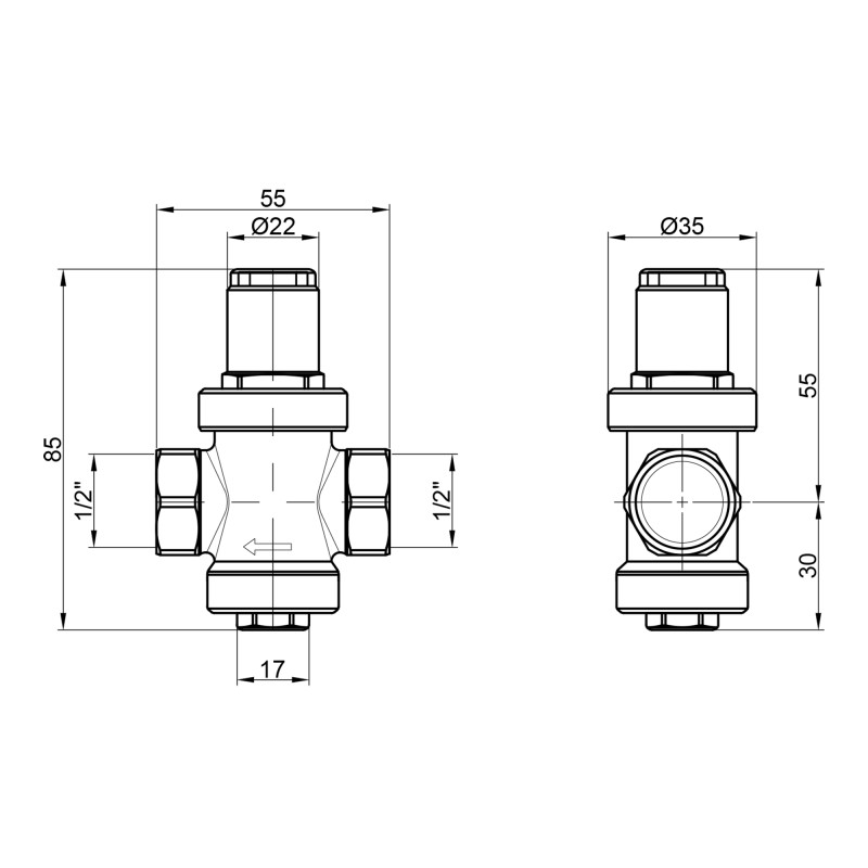 Icma Редуктор 1/2