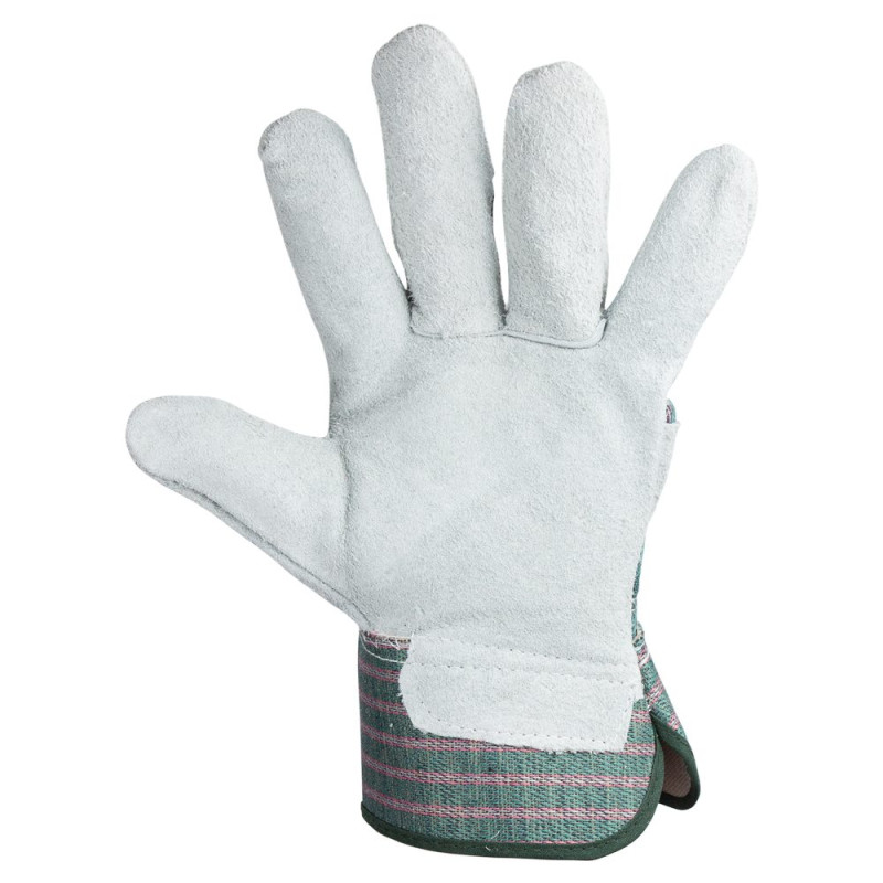 SIGMA Рукавички комбіновані замшеві р10.5, клас АВ (цільна долонь) (9448341)
