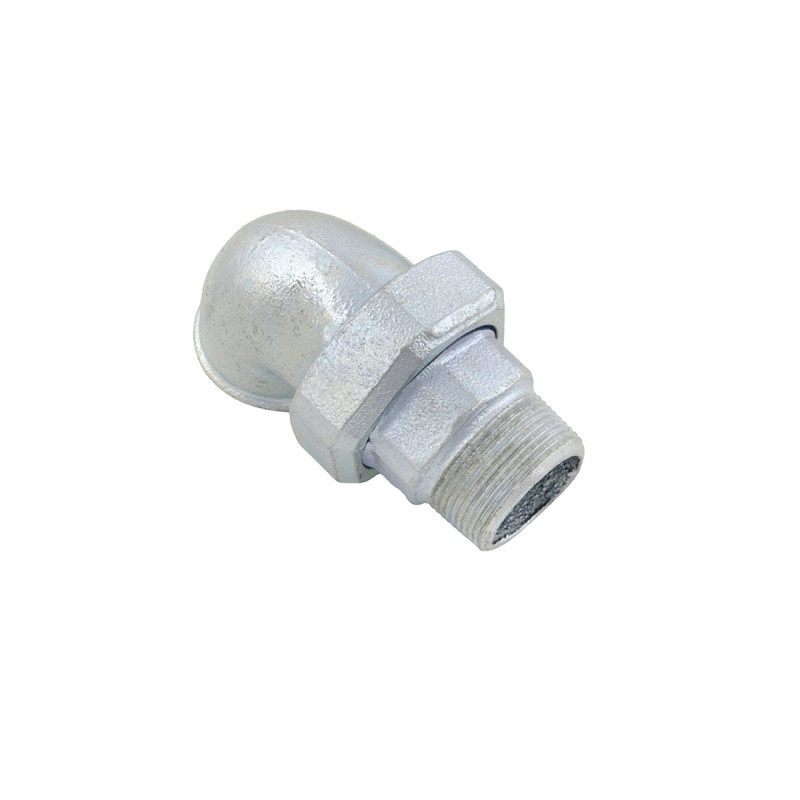 GEBO Американка оцинкована кутова ВЗ DN40 1 1/2