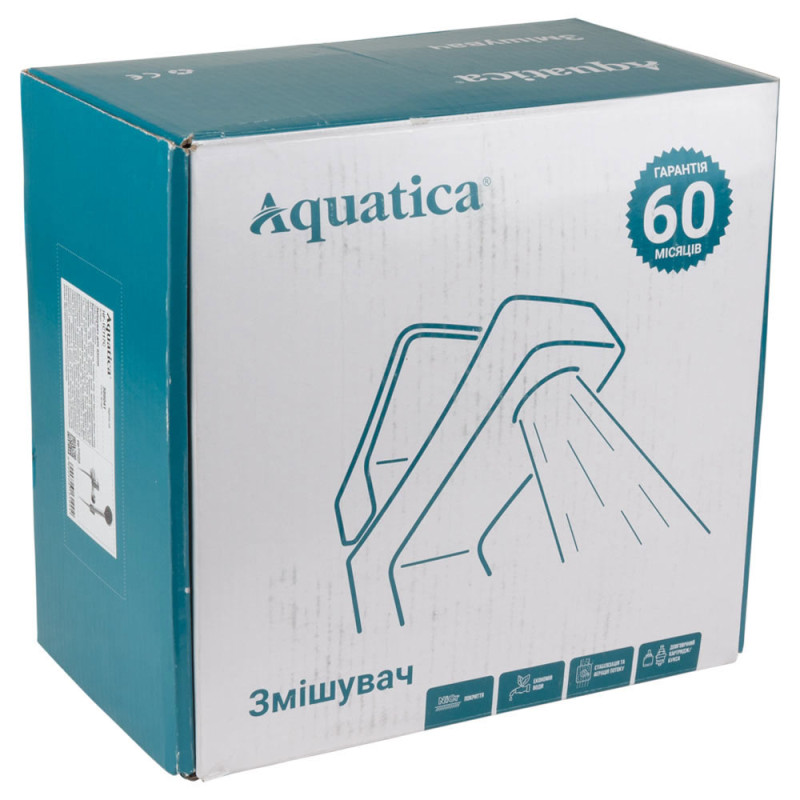 AQUATICA Змішувач HF Ø35 для ванни литий HF-1C117C (9705200)